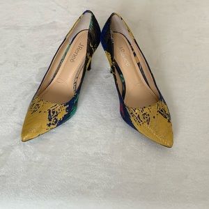J.Renee  Print Pointed Toe Pump heels